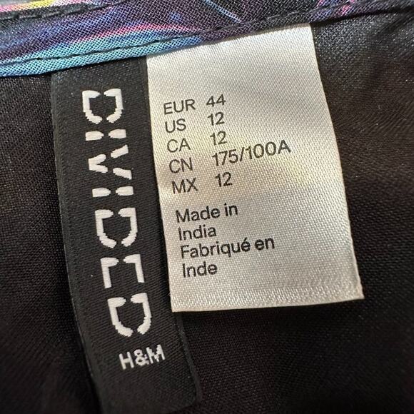 H & M Divided Floral Maxi Dress - 12 - Picture 13 of 14